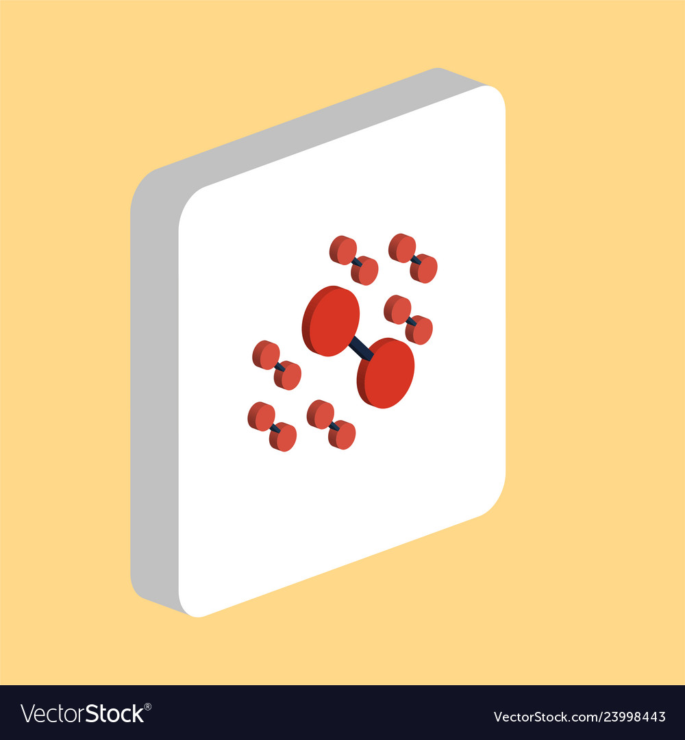 Molecule computer symbol