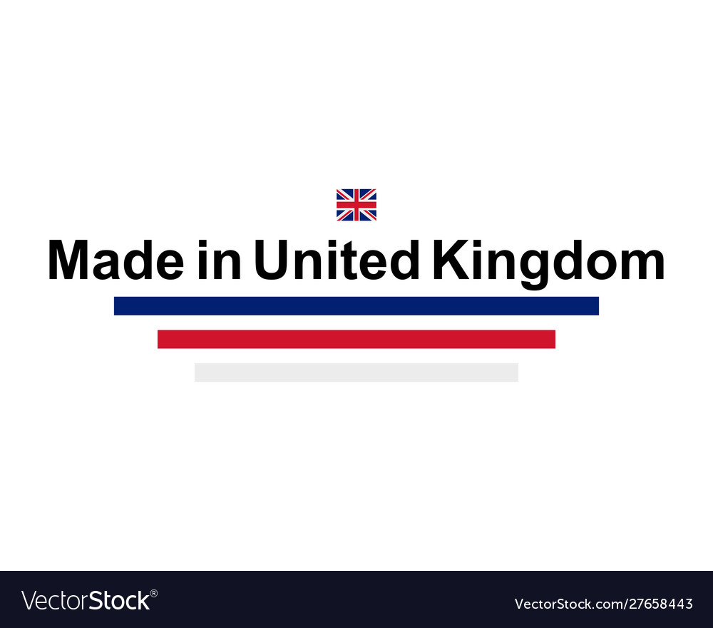 Quality seal made in united kingdom