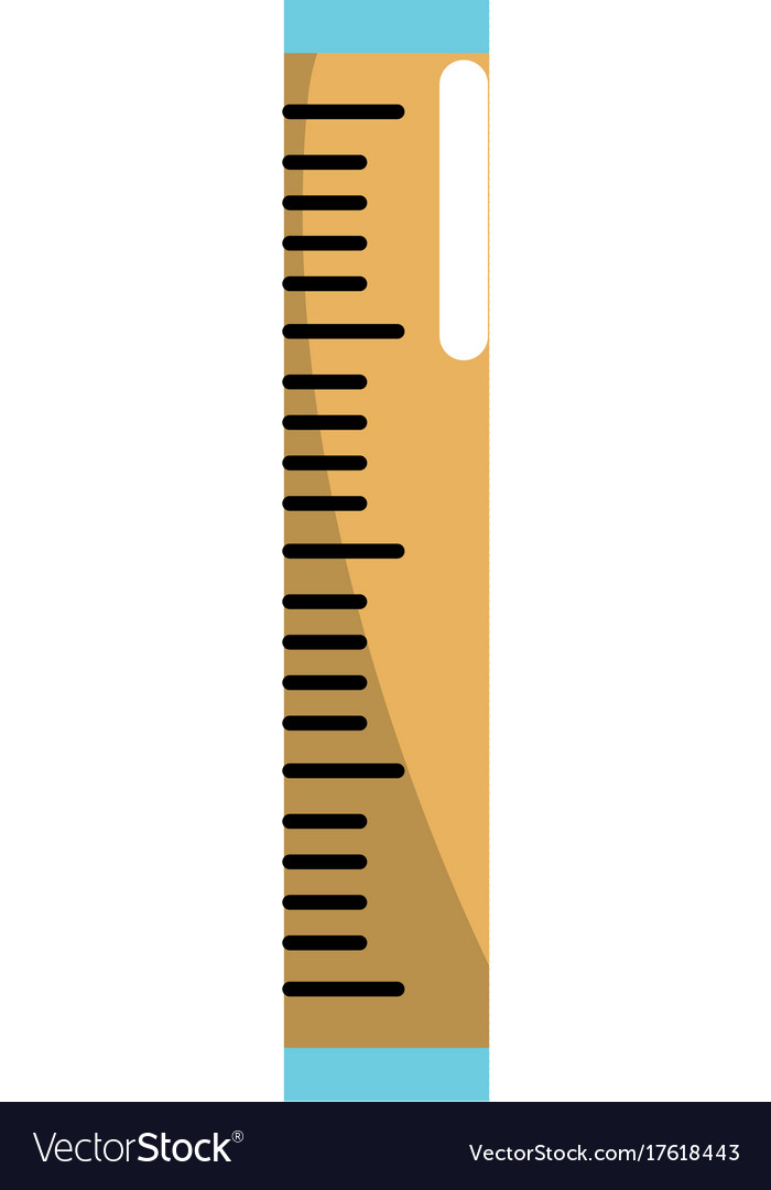 Ruler school tool object design