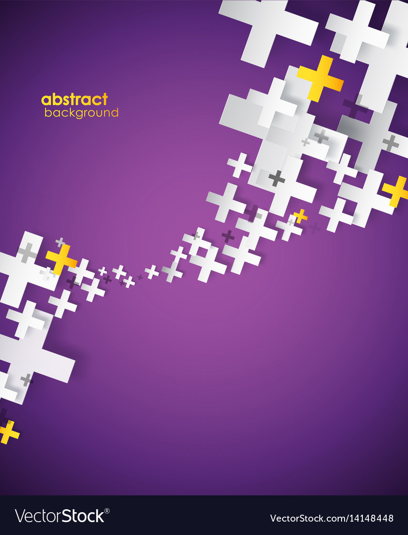 Abstract background created with plus sign