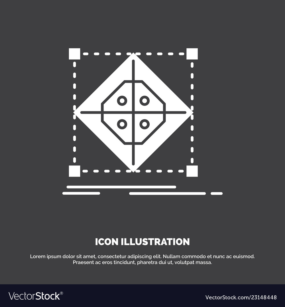 Architecture cluster grid model preparation icon