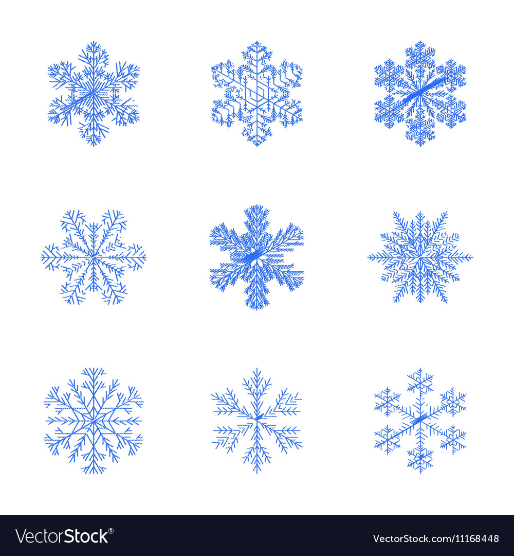 Assembly flat shading style snowflake
