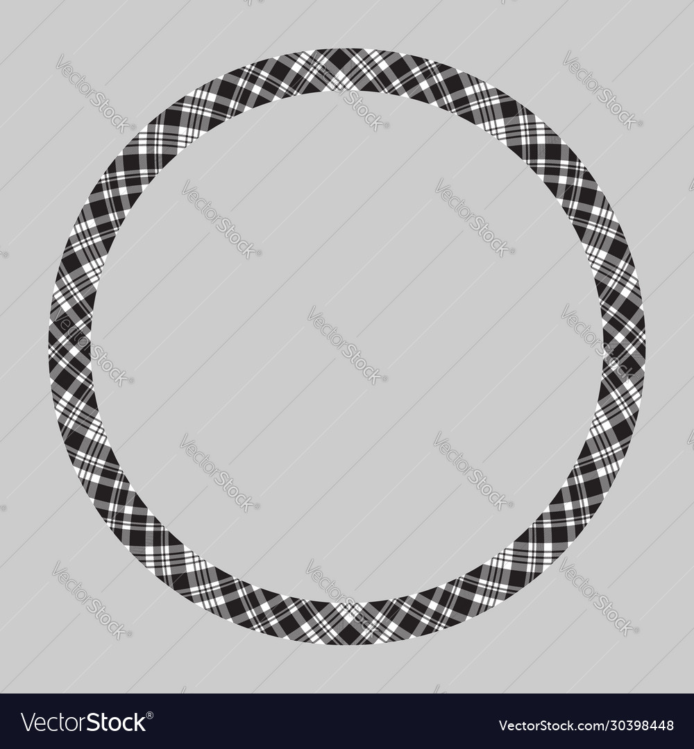Circle borders and frames round border pattern vector image Circle borders and frames round border pattern