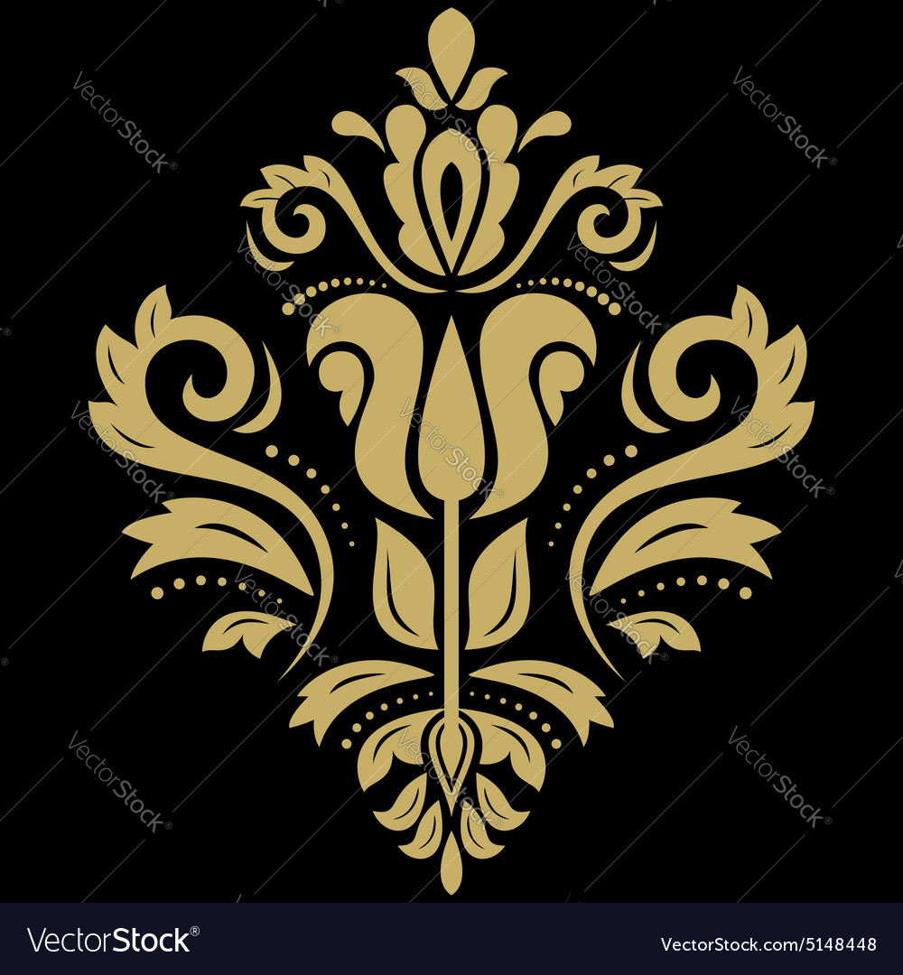 Damask orient pattern