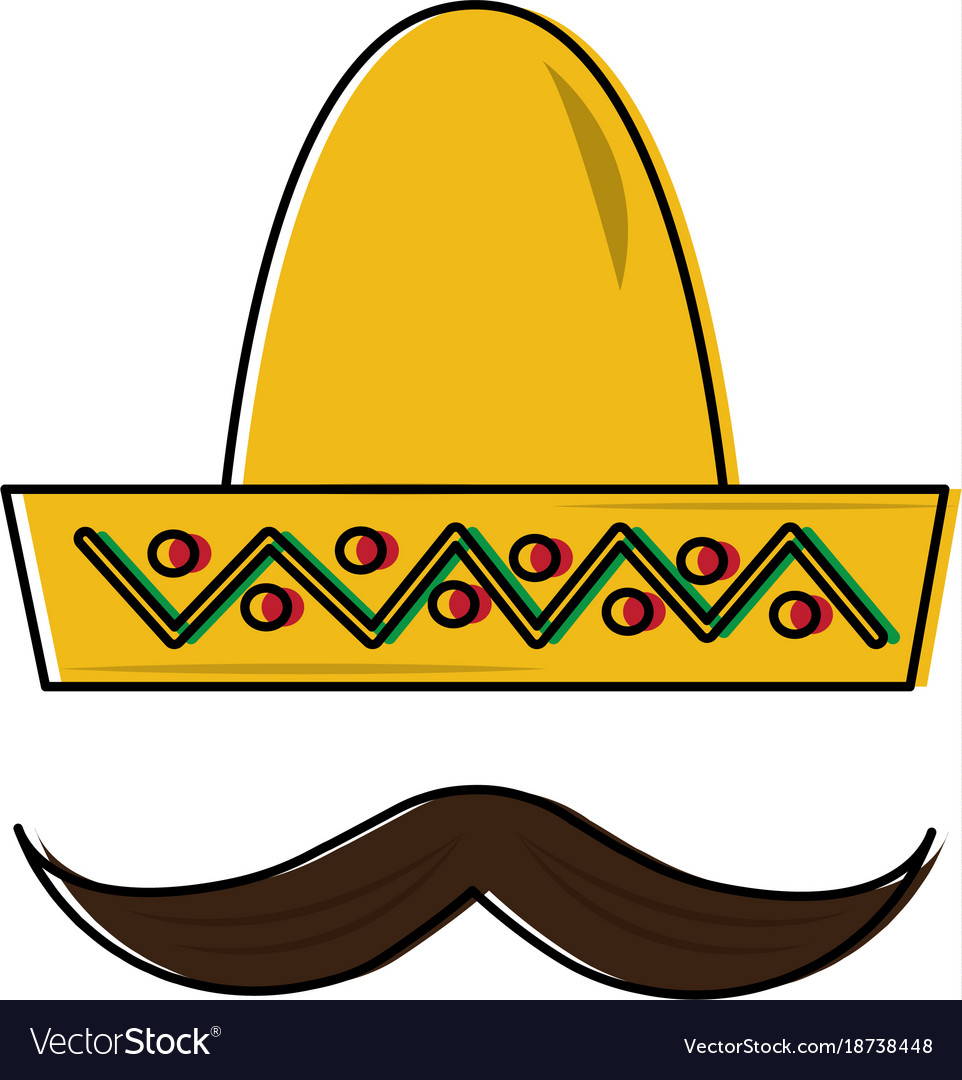 Mexico Culture Icon Image Royalty Free Vector Image