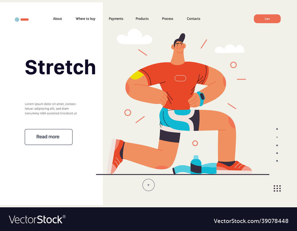 Runners - a man running and exercising outside
