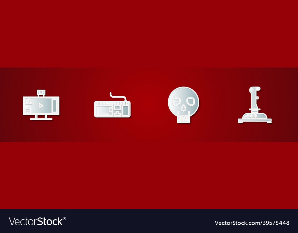 Set live streaming online computer keyboard