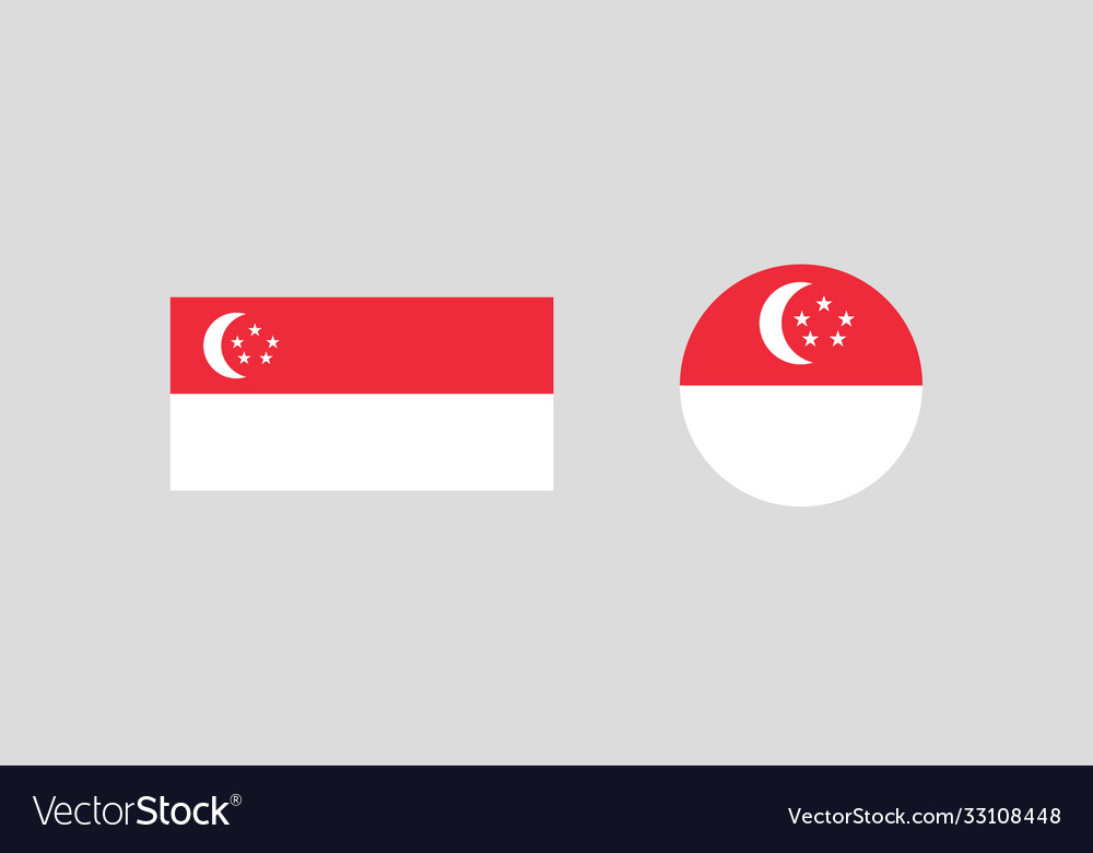 Singapur Flagge nationale