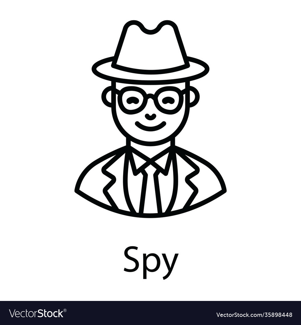 Spy Royalty Free Vector Image - VectorStock