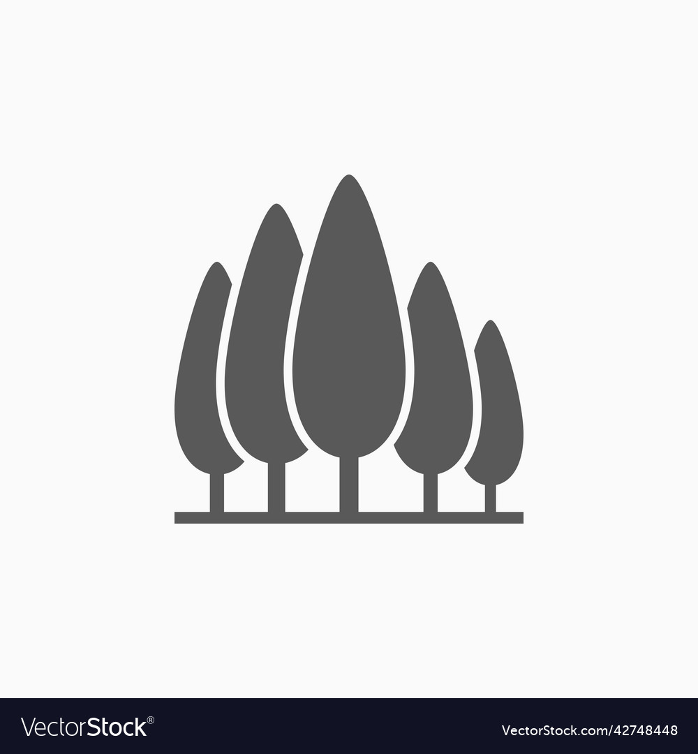 Tree icon vector image Tree icon
