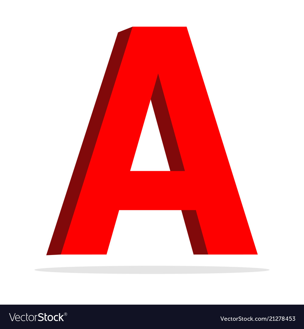 Abstract font type vector image Abstract font type