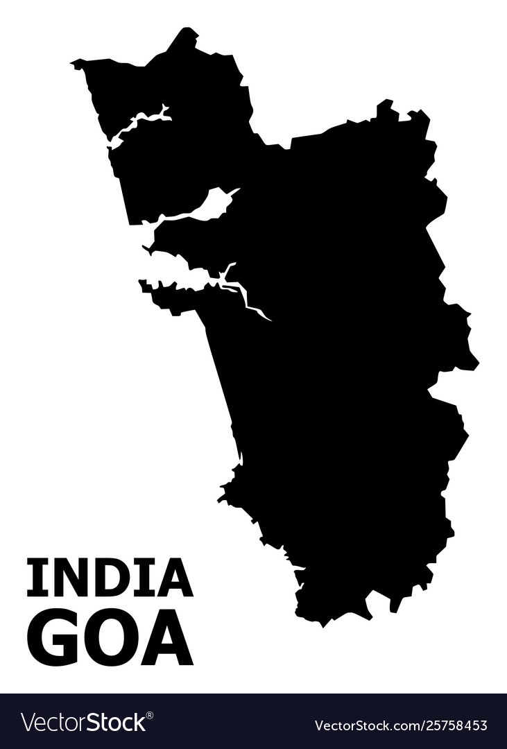Flat Map of Goa State