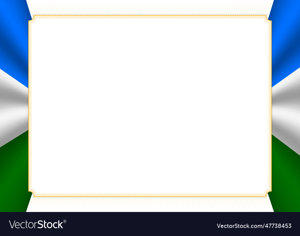 Frame and border with bashkortostan flag Vector Image Frame and border with bashkortostan flag