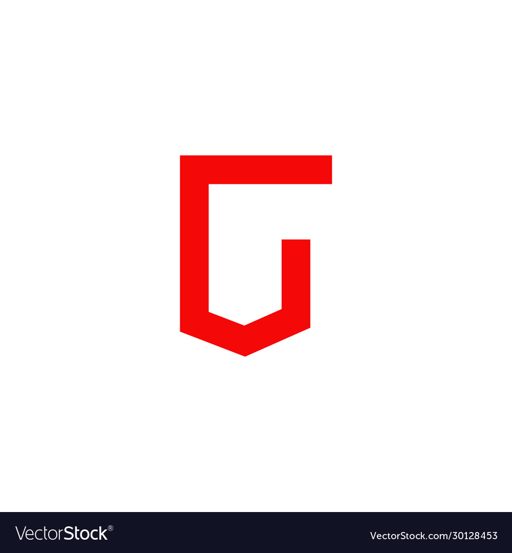 G Letter Initial Logo Design Vorlage