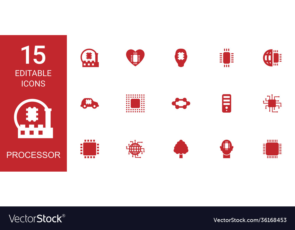 Processor icons