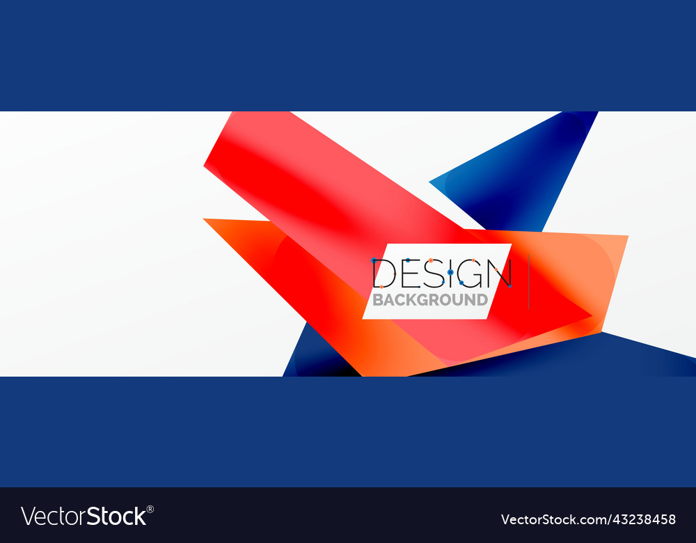 Background abstract overlapping shapes minimal vector image Background abstract overlapping shapes minimal
