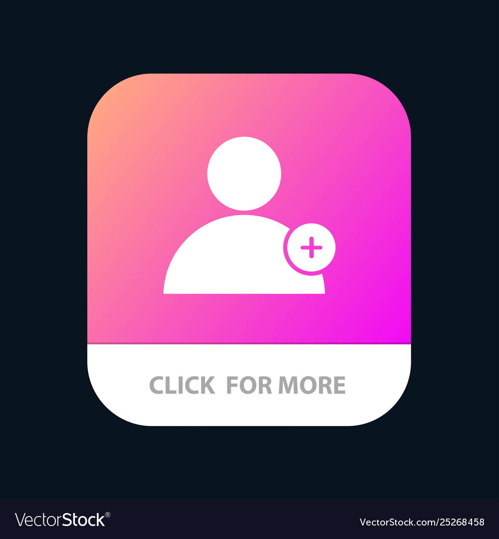 Follow new user mobile app button android and ios