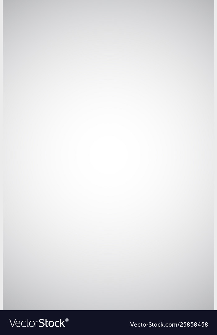 Grey gradient background vector image Grey gradient background