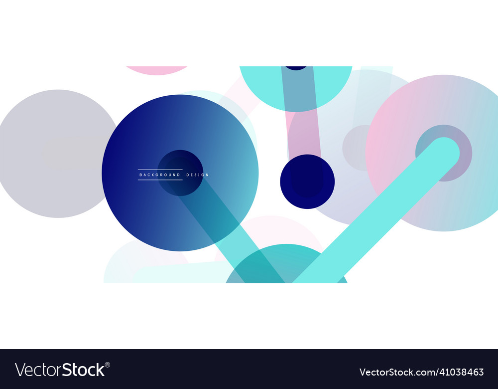 Abstract background round dots connected by lines Vector Image Abstract background round dots connected by lines