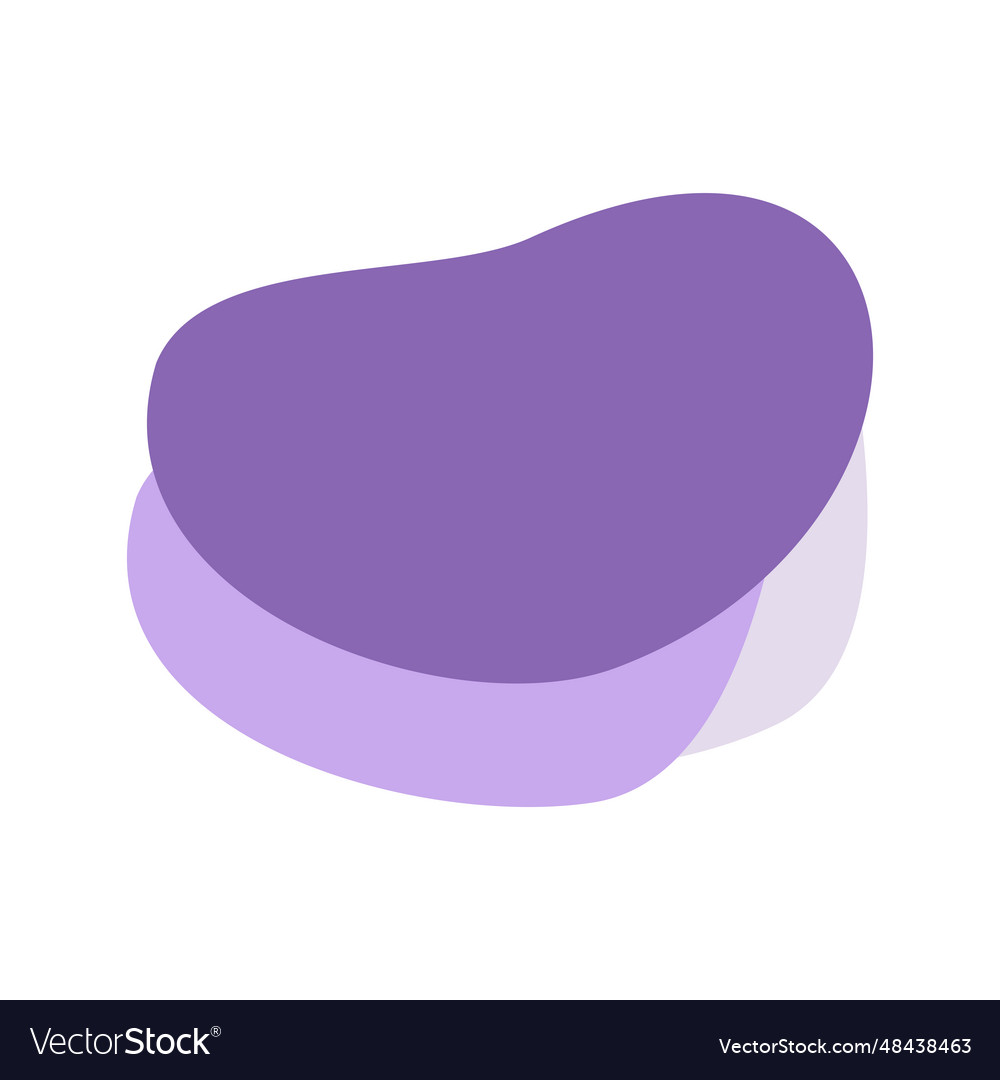 Blob organic shape for copy space abstract fluid Vector Image Blob organic shape for copy space abstract fluid