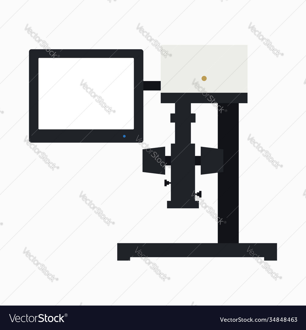Digital Microscope with Touchscreen Display