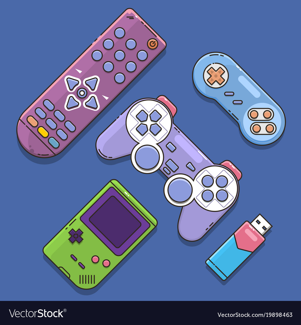 Game joystick and controller set control console