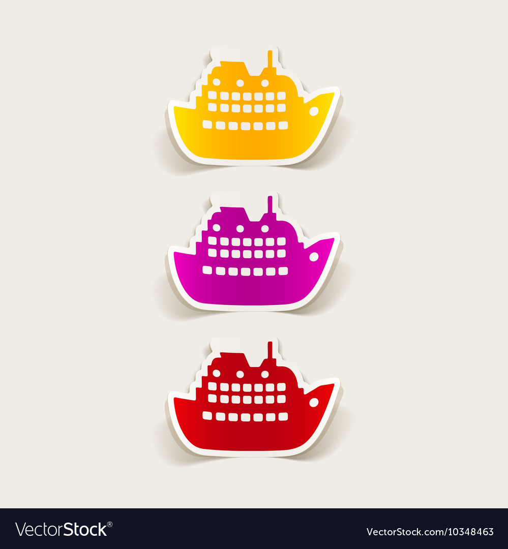 Realistic design element liner