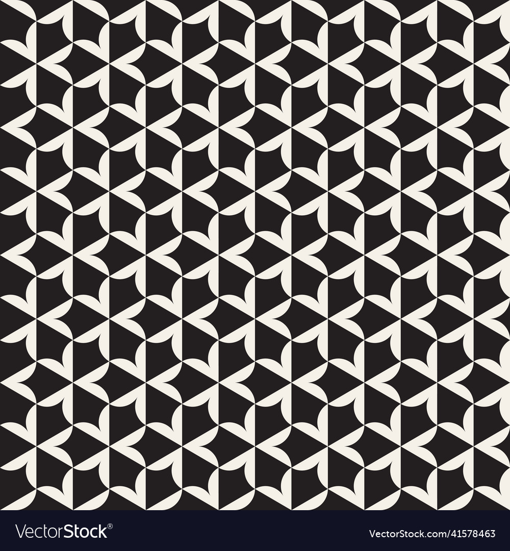 Seamless pattern repeating geometric elements vector image Seamless pattern repeating geometric elements