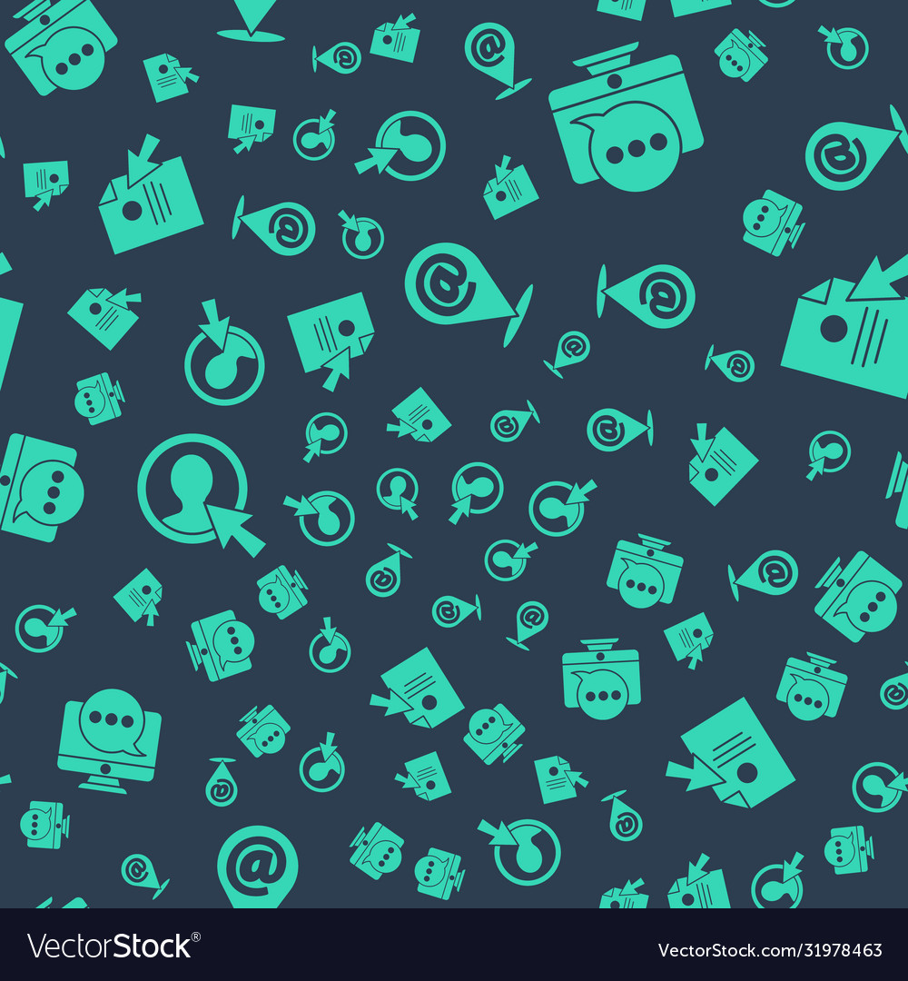Set location and mail e-mail chat messages vector image Set location and mail e-mail chat messages