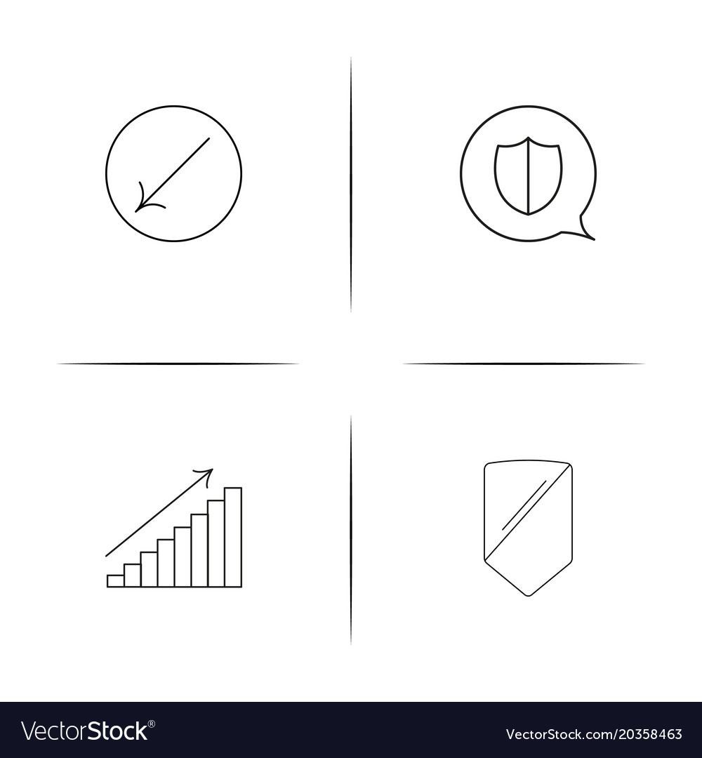 Web und Text einfache lineare Icon setsimple Umriss