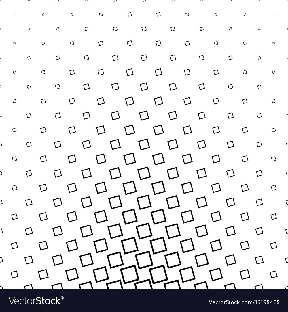 Abstract black and white angular square pattern