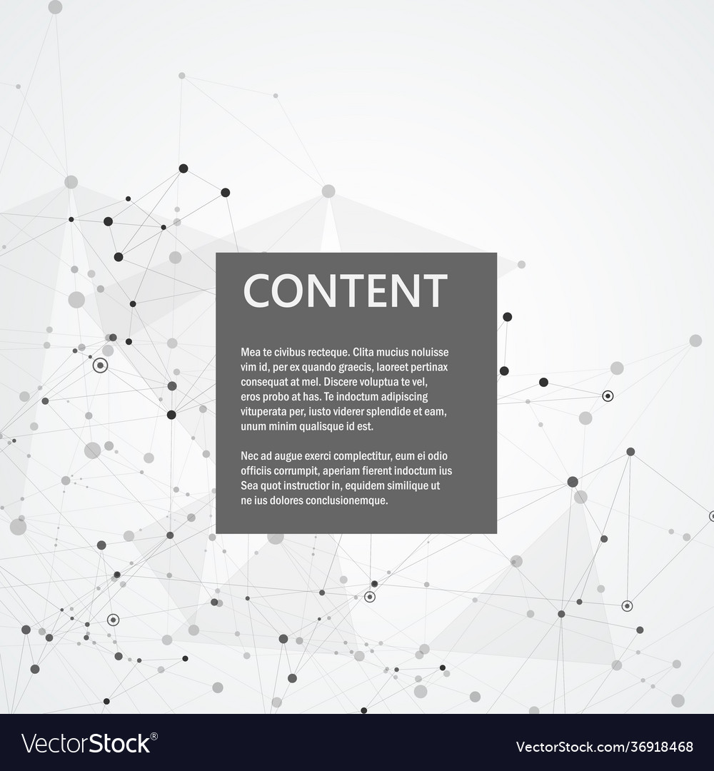 Abstract Geometric Connection Background