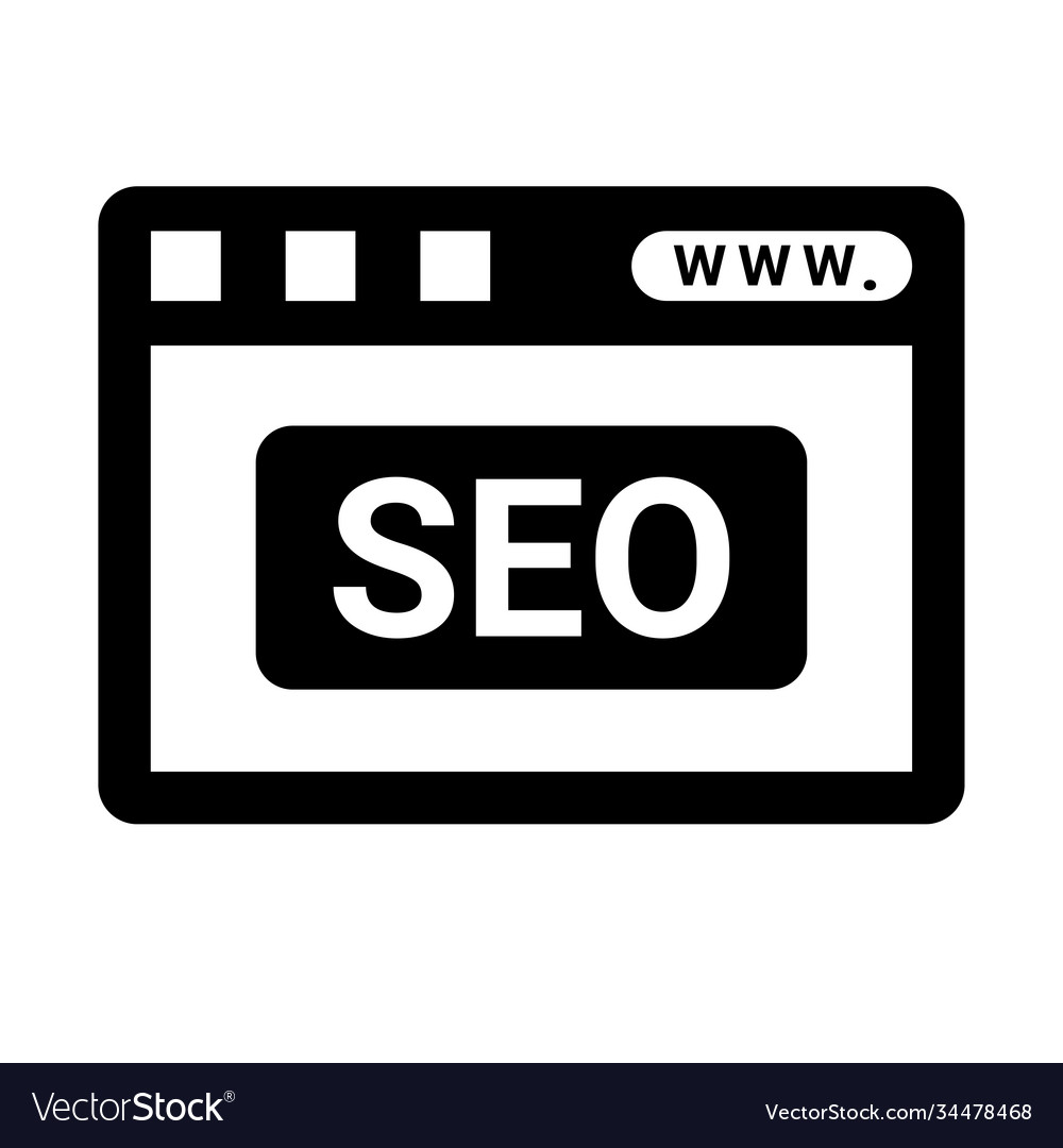 Browser service web icon black version