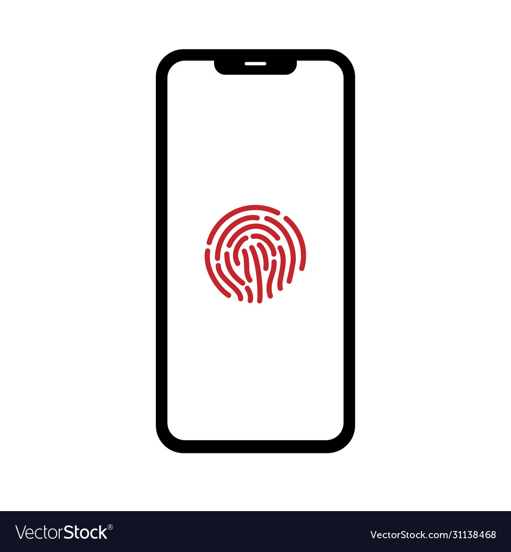 Flat with app fingerprint touch