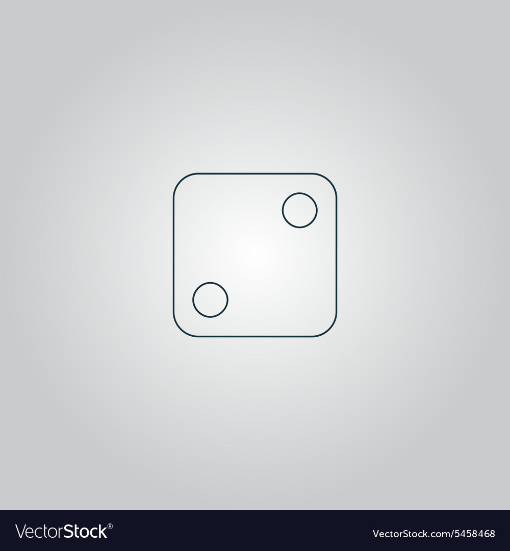 One dices - side with 2