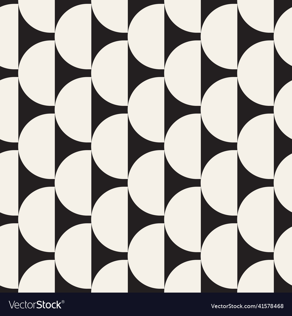 Seamless pattern repeating geometric elements vector image Seamless pattern repeating geometric elements