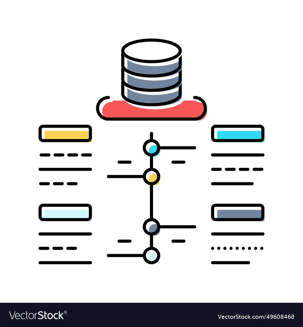 Software deployment color icon vector image Software deployment color icon