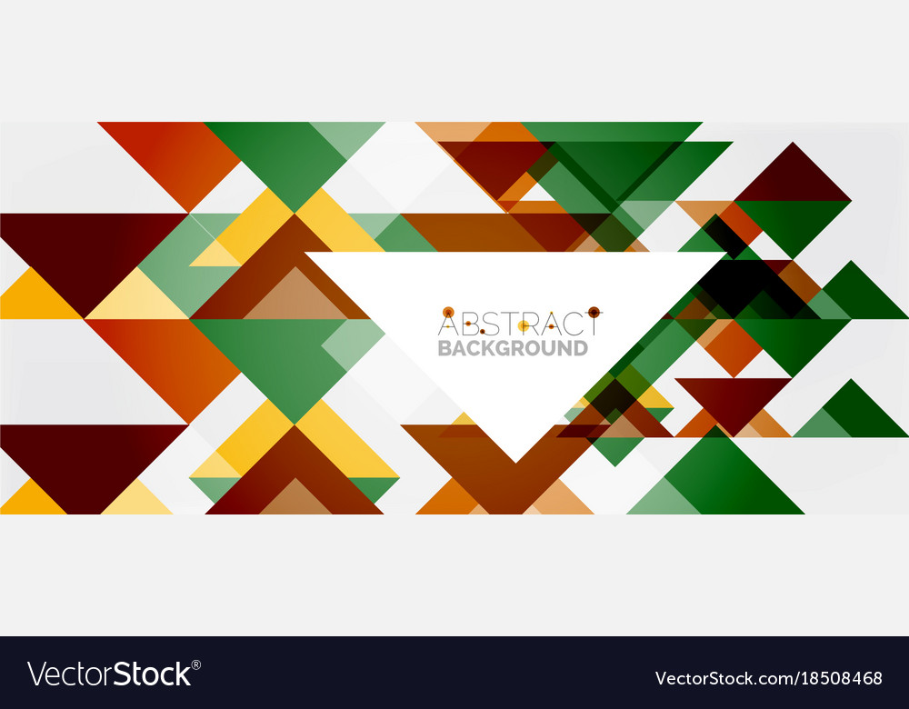 Triangle pattern design background