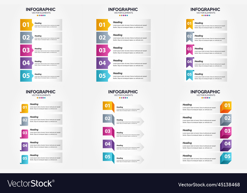 Use these to create unique infographics
