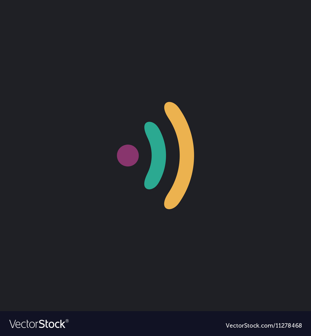 Wireless computer symbol