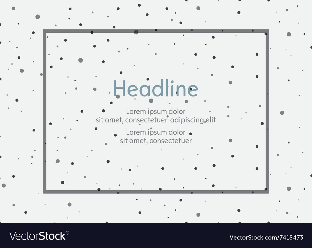 Background for presentation slides with dots