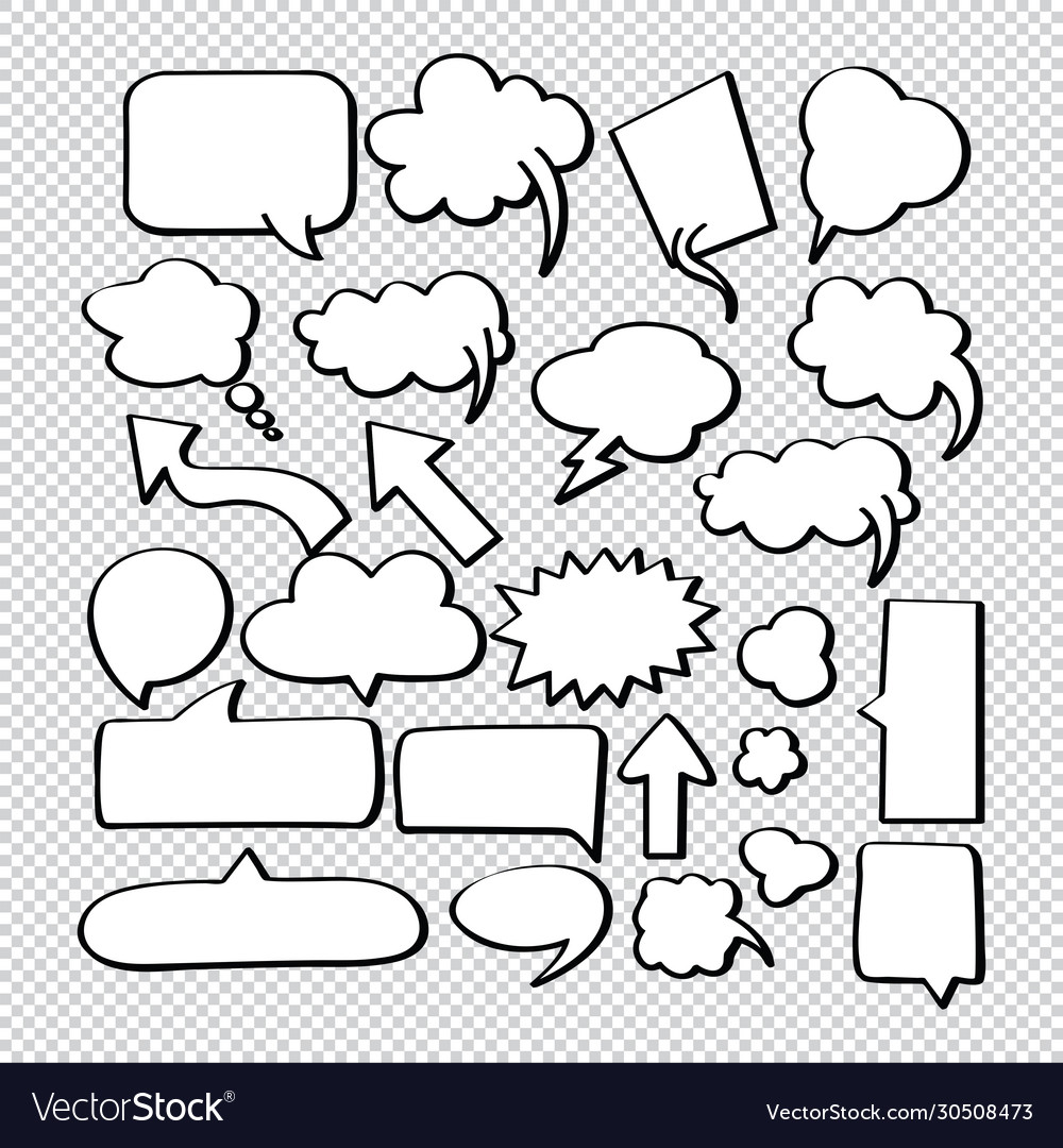 Comic Blase Sprechballons Cartoon