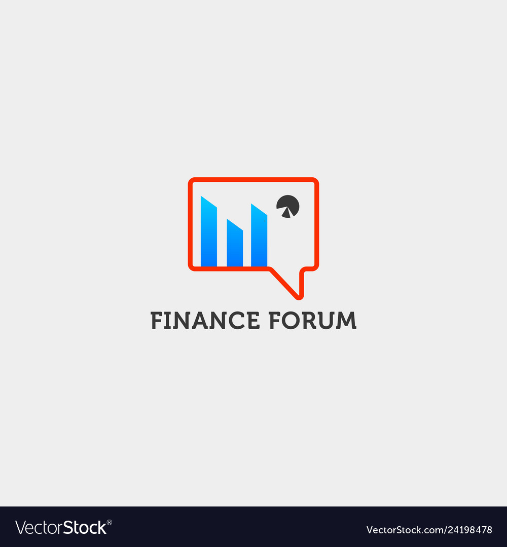 Accounting finance creative logo template isolated