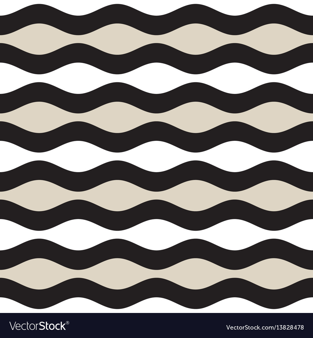 Monochrome Wavy Ripple Pattern