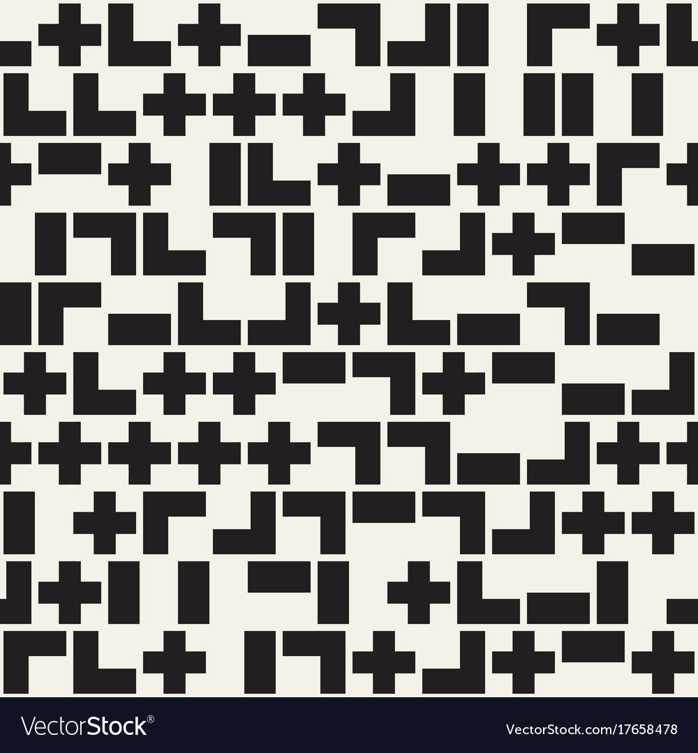 Random shapes seamless pattern modern