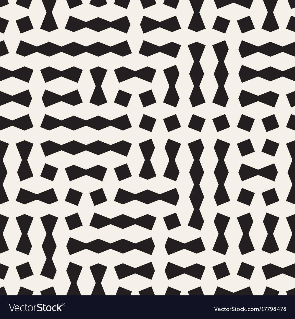 Seamless geometric lattice pattern irregular grid