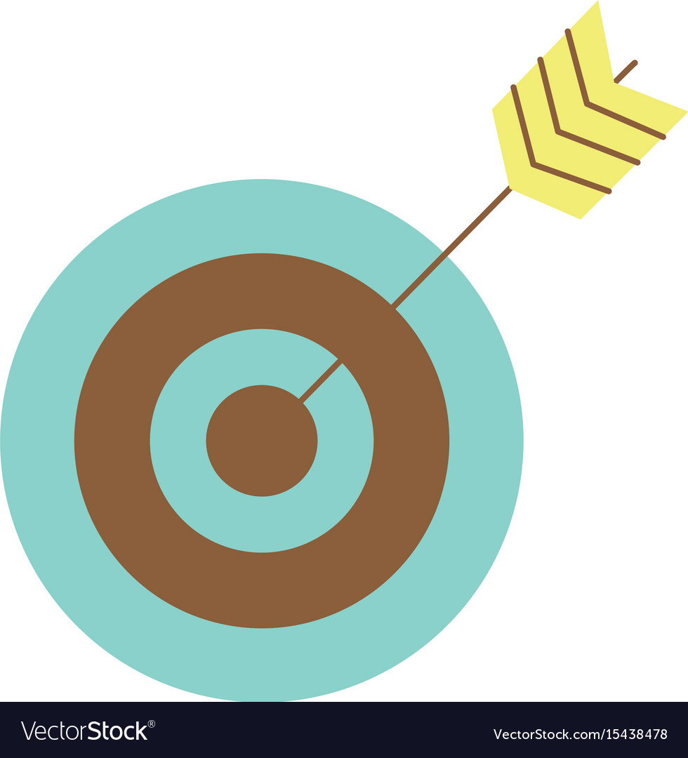 Target with arrow icon