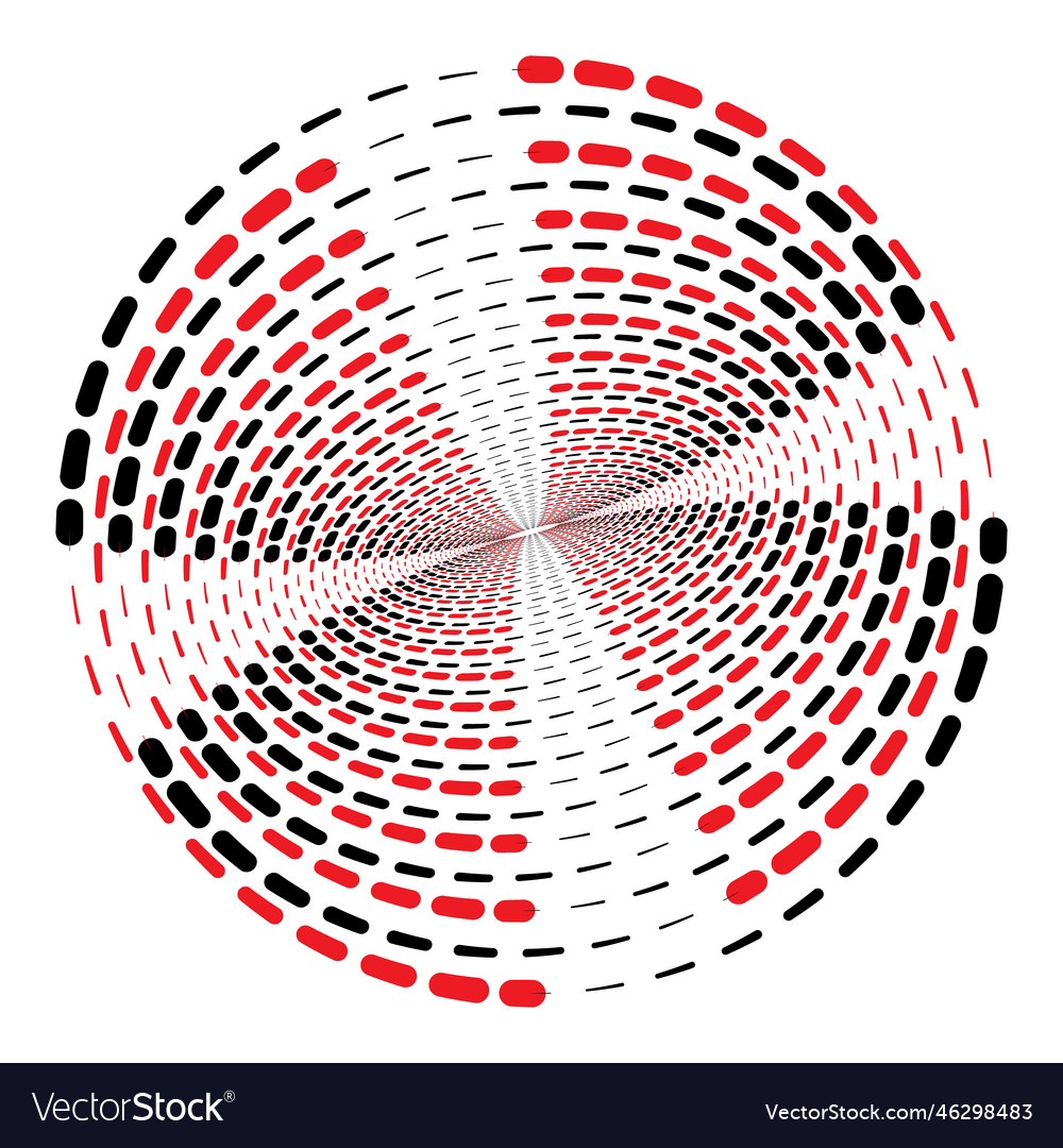Dynamic abstract circle