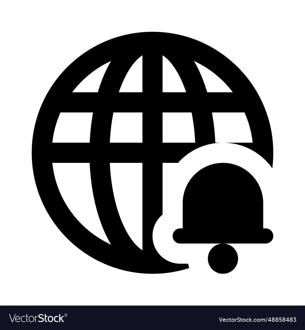 Notification alert setup on a web portal