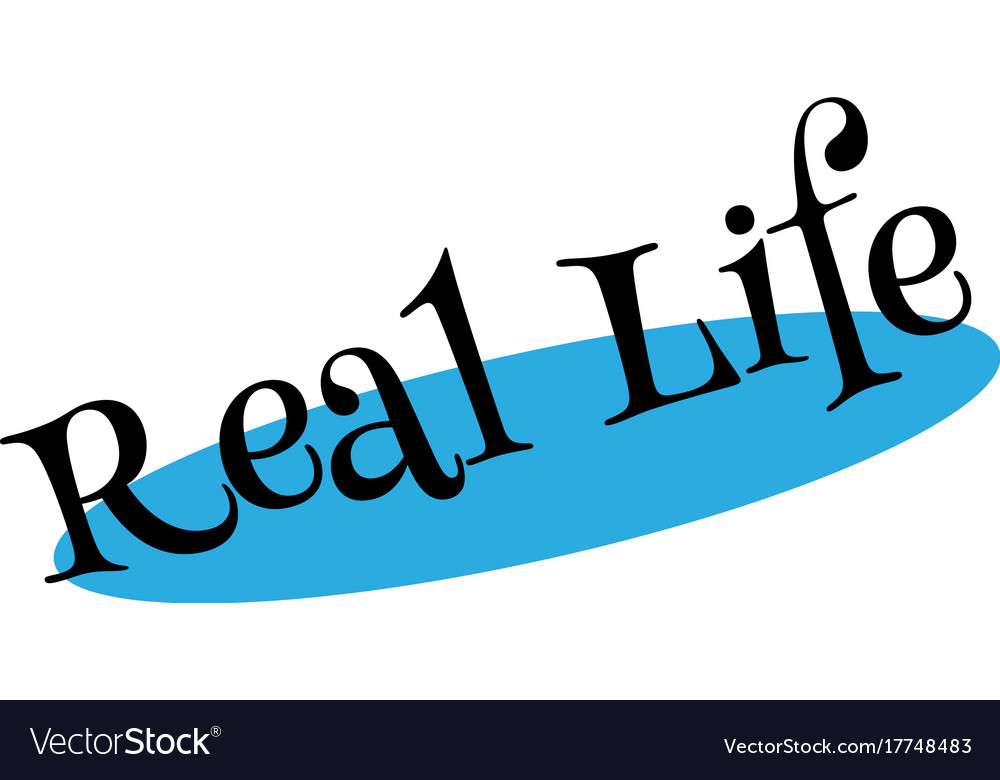 Real life rubber stamp